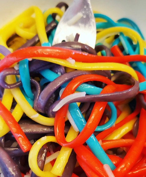 56 rainbow pasta