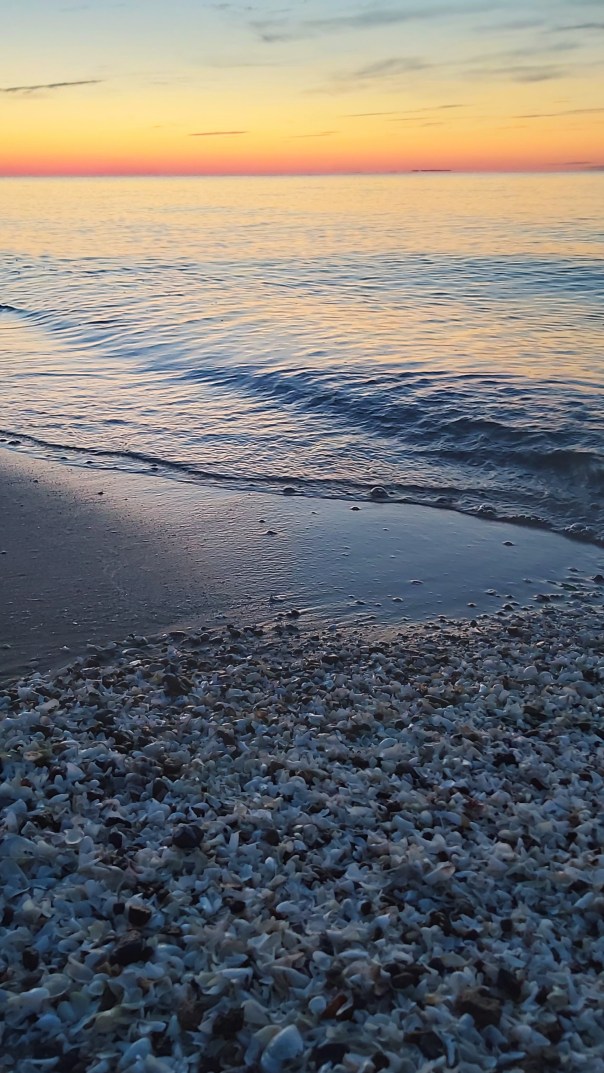 75 chilly march sunset