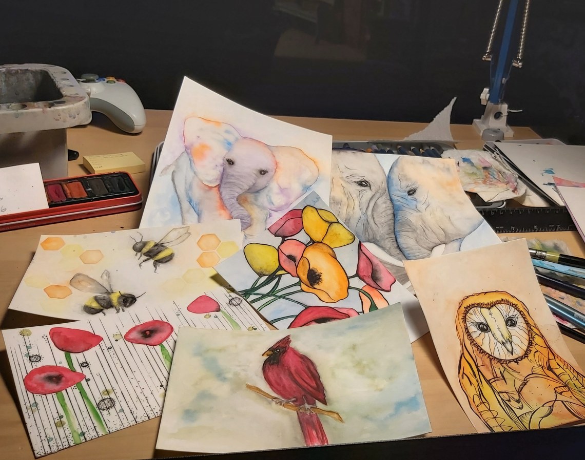 77 getting painty with it