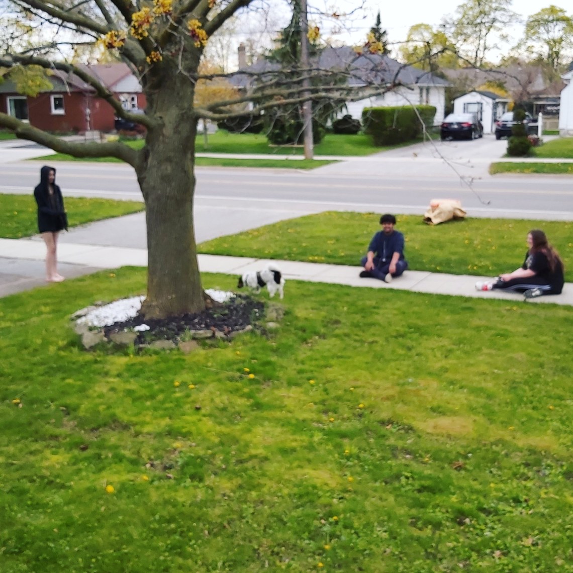 136 scial distance gang