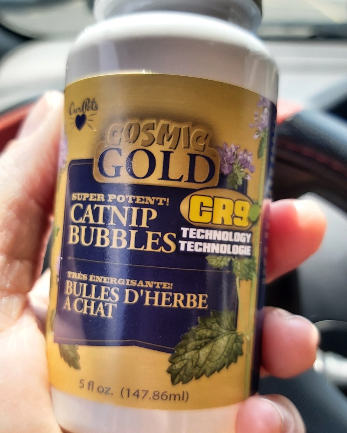 157 turns out he is scared of bubbles